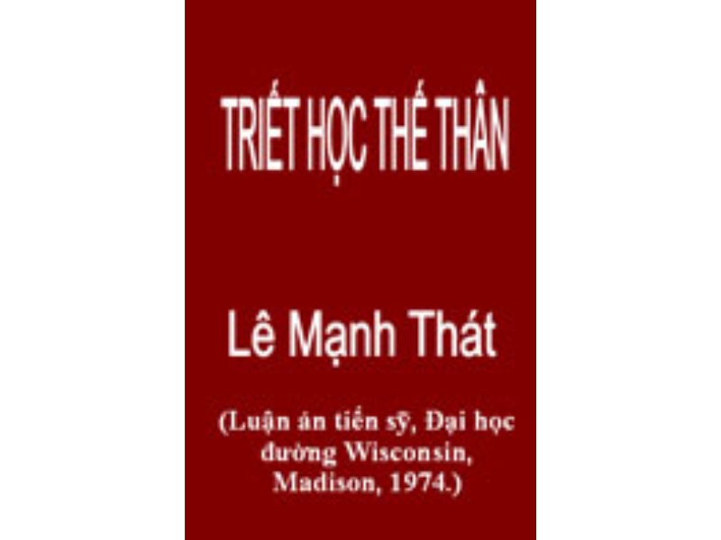 triet hoc the than